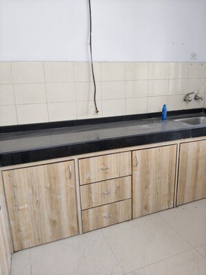 Kitchen in 3 BHK Apartment at Valencia Apartment, Andheri West – for Rent