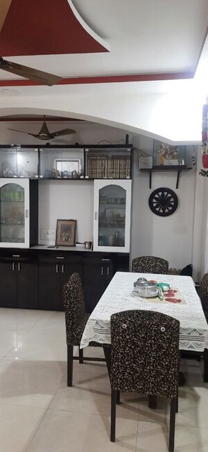 Dining area in 3 BHK Apartment at Ganga Tower II, Chembur – for Rent