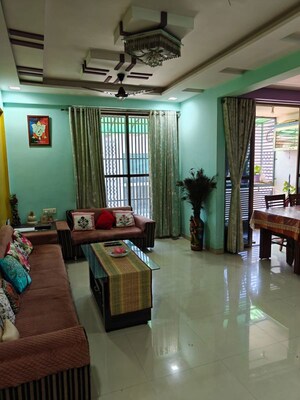 Living Room in 2 BHK Apartment at Chandkheda – for Rent