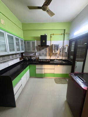 Kitchen in 2 BHK Apartment at Chandkheda – for Rent