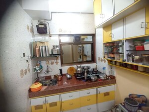Kitchen in 2 BHK Apartment at Rutu Estate, Brahmand – for Rent