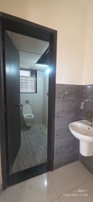 Bathroom in 2 BHK Apartment at Nanded City Pancham, Nanded – for Rent