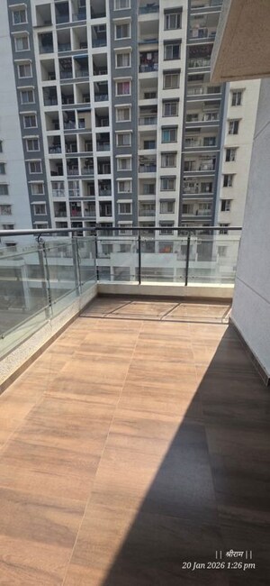 Balcony in 2 BHK Apartment at Nanded City Pancham, Nanded – for Rent