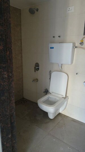 Bathroom in 1 BHK Apartment at Prithvi Pride, Mira Road – for Rent
