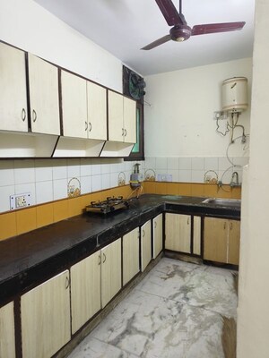 Kitchen in 3 BHK Builder Floor at Malviya Nagar – for Rent