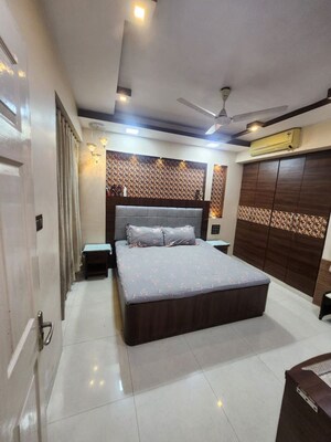Bedroom in 2 BHK Apartment at Puranik City, Kasarvadavali – for Rent