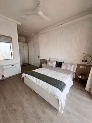 Bedroom in 2 BHK Apartment at Transcon Triumph Tower, Andheri West – for Rent