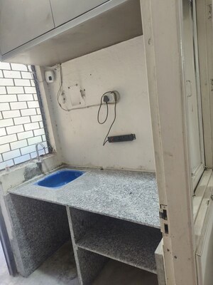 Kitchen in 1 RK Builder Floor at Malviya Nagar – for Rent