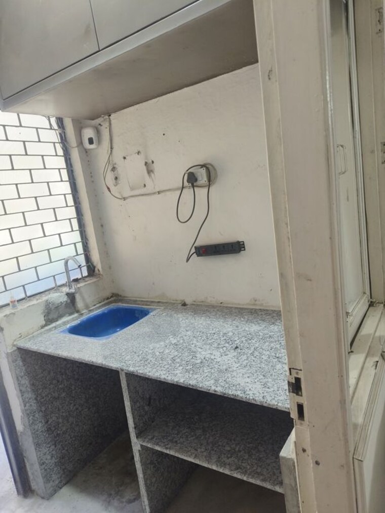 Kitchen, malviya nagar 1 RK 300 Sq.Ft. Builder Floor In Malviya Nagar Delhi 10363285