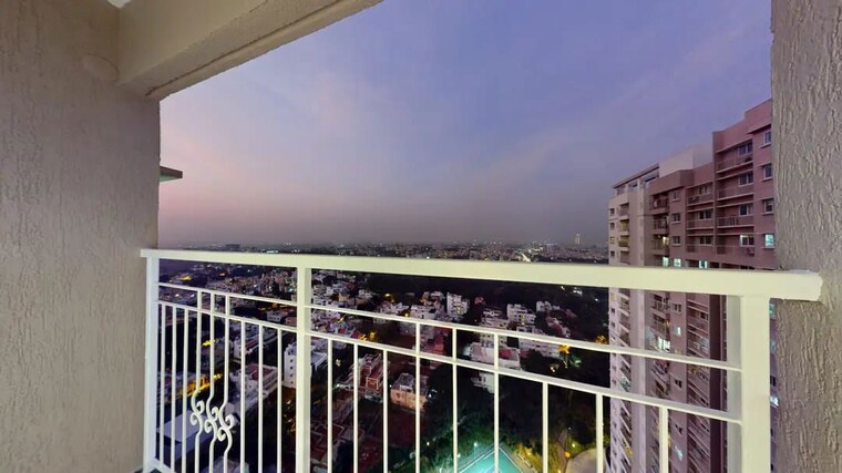 Balcony, prestige-park-square 2 Bedroom 1115 Sq.Ft. Apartment In Bannerghatta Road Bangalore 10363298