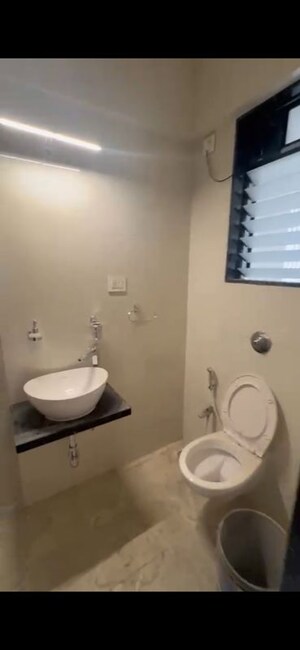 Attached Bathroom in 3 BHK Apartment at Pranav Ankur Residency, Malad West – for Sale