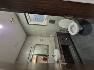 Building Lobby in 3 BHK Builder Floor at Sushant Lok I – for Rent