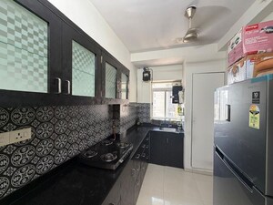 Kitchen in 1.5 BHK Apartment at Lodha Amara, Kolshet Road – for Rent