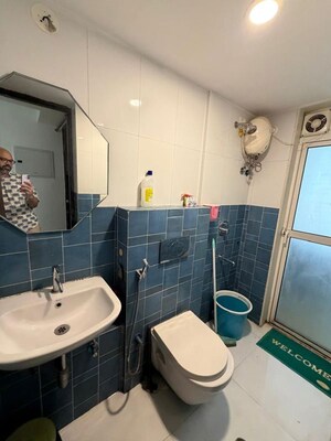 Team Area in 1.5 BHK Apartment at Lodha Amara, Kolshet Road – for Rent