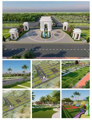  Plot – Exterior View View at Krishna Iscon Valley, Gosainganj - for Sale