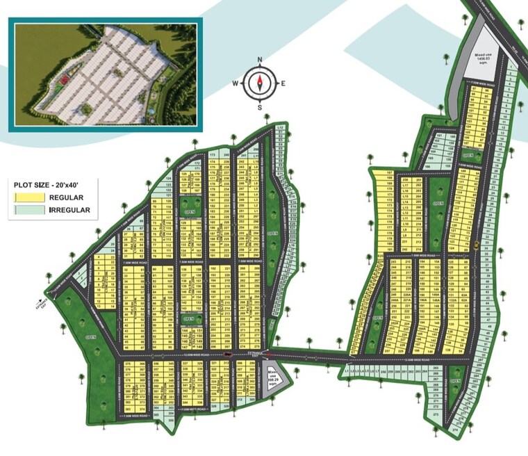 undefined, katara hills  1600 Sq.Ft. Plot In Katara Hills Bhopal 10356474