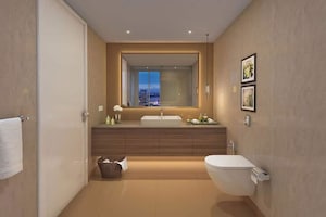 Kitchen in 4 BHK Apartment at Lower Parel – for Sale