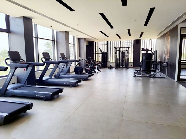 Gym, maya-green-lotus-utsav 3 Bedroom 2100 Sq.Ft. Apartment In International Airport Road Zirakpur 10363386