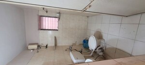 Bathroom in 2 BHK Apartment at Kabra Hyde Park, Manpada – for Rent
