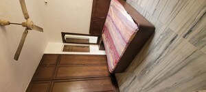 Staircase in 2 BHK Apartment at Kabra Hyde Park, Manpada – for Rent
