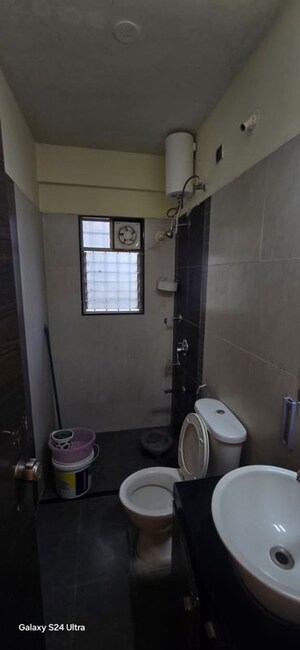 Bathroom in 3 BHK Apartment at Pharande Celestial City, Ravet – for Rent
