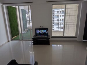 Living Room in 2 BHK Apartment at 38 Park Majestique, Undri – for Rent