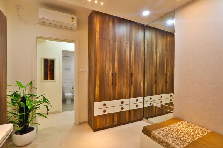 Living Room, kumar-palmspring-towers 2 Bedroom 834 Sq.Ft. Apartment In Undri Pune 10363418