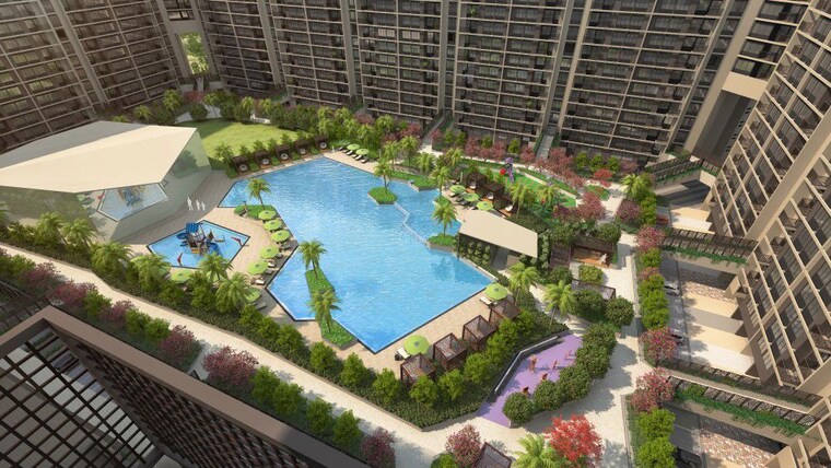 Master Plan, kumar-palmspring-towers 2 Bedroom 834 Sq.Ft. Apartment In Undri Pune 10363418