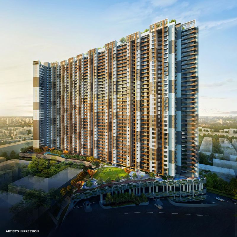 1 BHK 395 Sq.Ft. Apartment in Chandak 34 Park Estate
