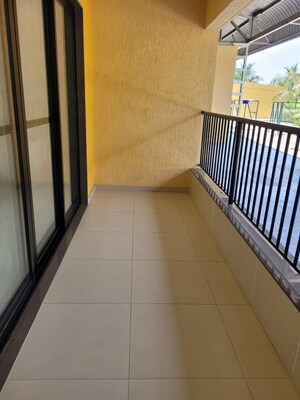 Balcony in 2 BHK Apartment at Magarpatta Riverview City Hornbill Heights, Loni Kalbhor – for Sale