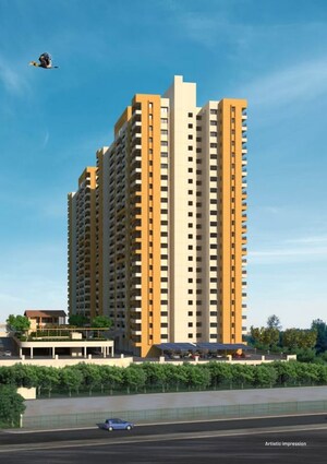 2 BHK Apartment – Exterior View View at Magarpatta Riverview City Hornbill Heights, Loni Kalbhor - for Sale