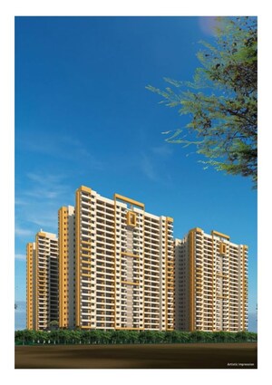 2 BHK Apartment – Exterior View View at Magarpatta Riverview City Hornbill Heights, Loni Kalbhor - for Sale