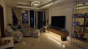 Living Room in 3 BHK Apartment at Conscient Hines Elevate, Sector 59 – for Rent