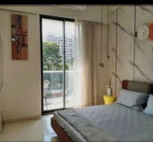 Bedroom in 2 BHK Apartment at Damji Shamji Mahavir Vista Point, Pokhran Road No Two – for Sale