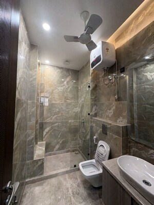 Bathroom in 4 BHK Builder Floor at Rajouri Garden – for Rent