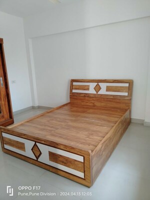 Bedroom in 1 BHK Apartment at Nagpal Sudarshan Paradise, Pimple Nilakh – for Rent