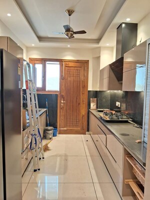 Kitchen in 3 BHK Builder Floor at Sector 12 Panchkula – for Rent