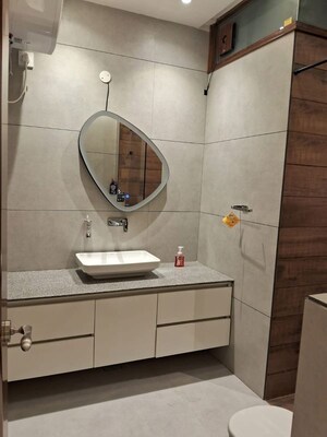 Bathroom in 3 BHK Builder Floor at Sector 12 Panchkula – for Rent