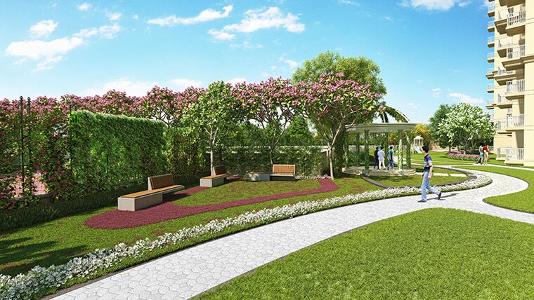 Garden, signature-global-golf-greens 3 Bedroom 745 Sq.Ft. Apartment In Sector 79 Gurgaon 10342059