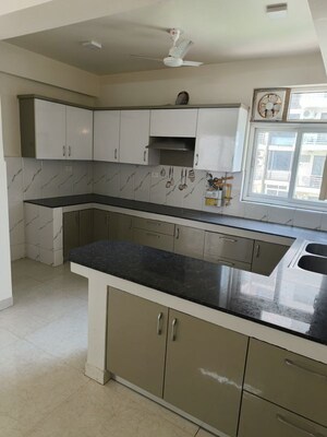Kitchen in 4 BHK Apartment at Millenium Bajrang Society, Sector 43 – for Rent