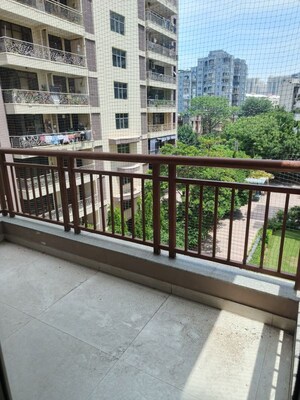 Balcony in 4 BHK Apartment at Millenium Bajrang Society, Sector 43 – for Rent