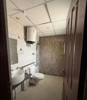 Bathroom in 4 BHK Apartment at Sushma Chandigarh Grande, Lohgarh – for Rent