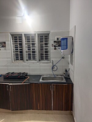 Kitchen in 1 BHK Apartment at Keerthana Residency, Kadubeesanahalli – for Rent