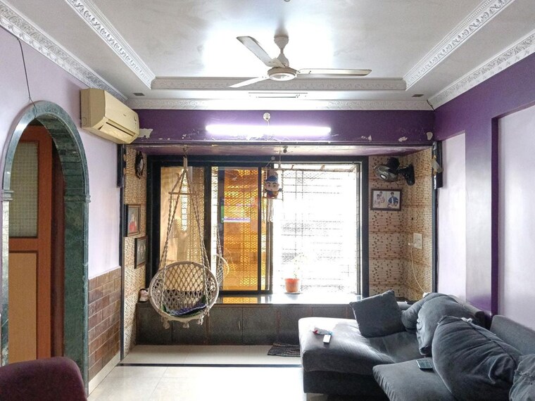 Living Room, highland-park 2 Bedroom 840 Sq.Ft. Apartment In Mulund West Mumbai 10363563