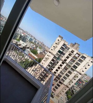 Balcony in 3 BHK Apartment at Mona Greens, Ghazipur – for Rent