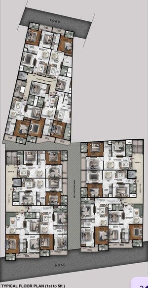 Floor Plan in 2 BHK Builder Floor at Sector 82 – for Sale