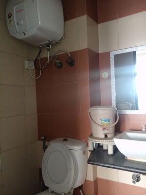 Bathroom in 2.5 BHK Apartment at Mahagun My Woods, Sector 16c Greater Noida – for Sale