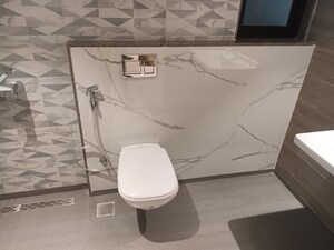 Bathroom in 2 BHK Apartment at Kumar 47 East A, Magarpatta City – for Sale
