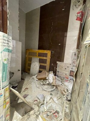 Bathroom in 3 BHK Builder Floor at Shakti Nagar – for Sale