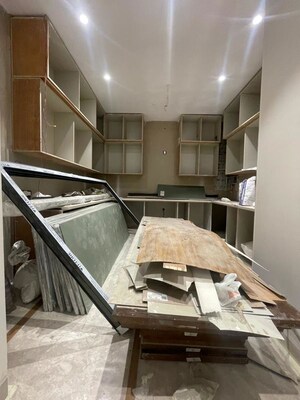 Kitchen in 3 BHK Builder Floor at Shakti Nagar – for Sale